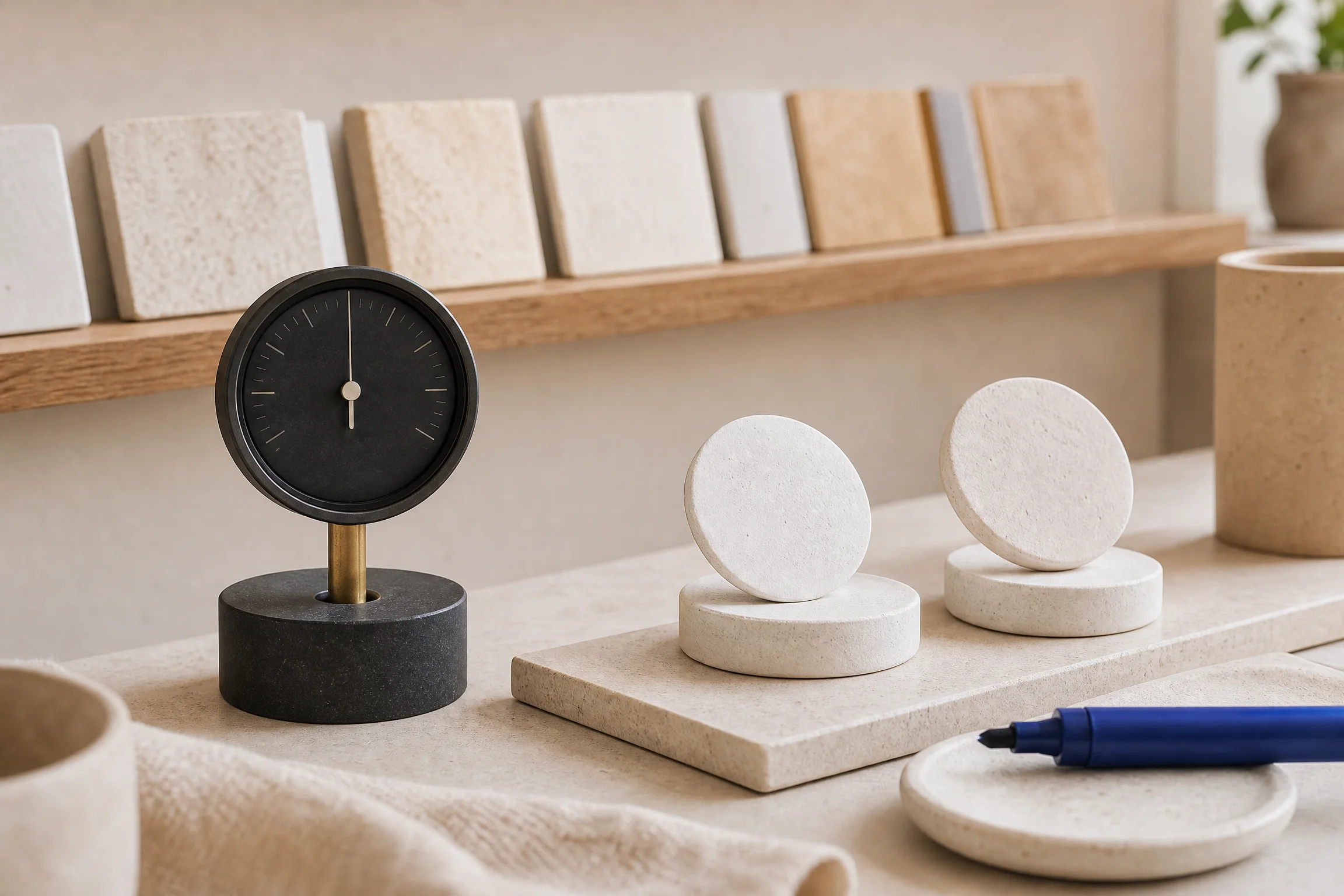 Kiln gauge and ceramic evidence discs